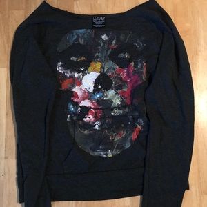 Slouchy punk sweatshirt